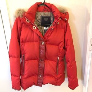 Authentic Coach Down Puffer Jacket Coat